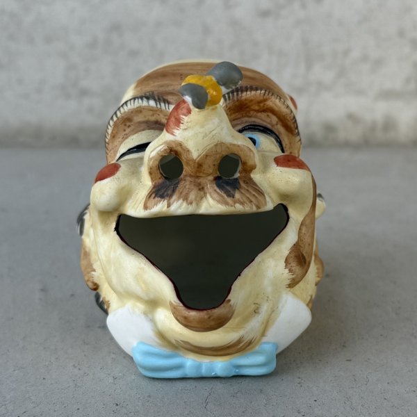 画像2: VINTAGE CERAMIC HOBO ASHTRAY ヴィンテージ セラミック アシュトレイ / JAPAN オキュパイドジャパン コレクタブル オブジェ 陶器 灰皿 輸出用 日本製 C (2)