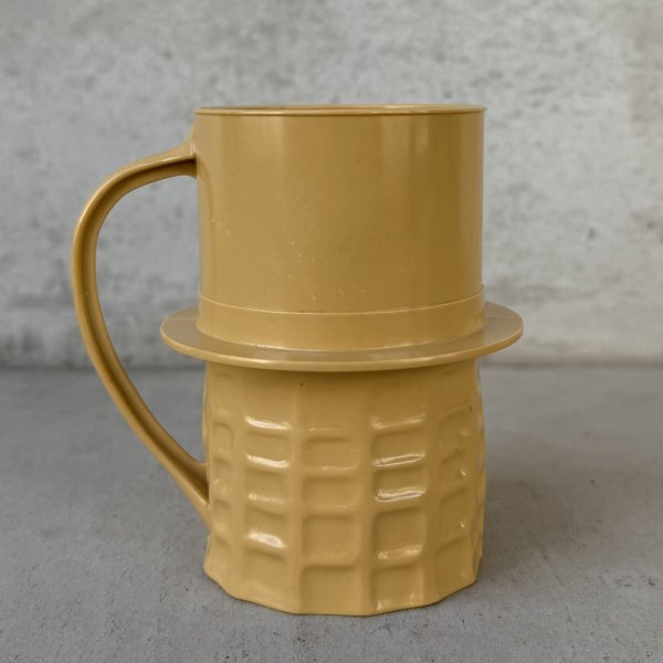 画像2: VINTAGE ANTIQUE PLANTERS MR PEANUT ヴィンテージ アンティーク ミスターピーナッツ マグカップ コップ / コレクタブル キャラクター オブジェ ディスプレイ 雑貨 企業物 アメリカ (2)