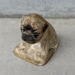 画像1: VINTAGE ANTIQUE CHALKWEAR BULLDOG ヴィンテージ アンティーク チョークウェア ブルドッグ オブジェ / コレクタブル ディスプレイ インテリア 犬 置物 動物 アメリカ (1)