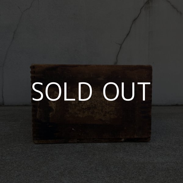 画像3: VINTAGE ANTIQUE WOOD CRATE WOODEN BOX THE AMERICAN HISTORY AND ENCYCLOPEDIA OF MUSIC ヴィンテージ アンティーク ウッドボックス 木箱 / コレクタブル 収納 ケース 店舗什器 アメリカ USA  (3)