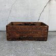 画像1: VINTAGE ANTIQUE WOOD CRATE WOODEN BOX THE AMERICAN HISTORY AND ENCYCLOPEDIA OF MUSIC ヴィンテージ アンティーク ウッドボックス 木箱 / コレクタブル 収納 ケース 店舗什器 アメリカ USA  (1)
