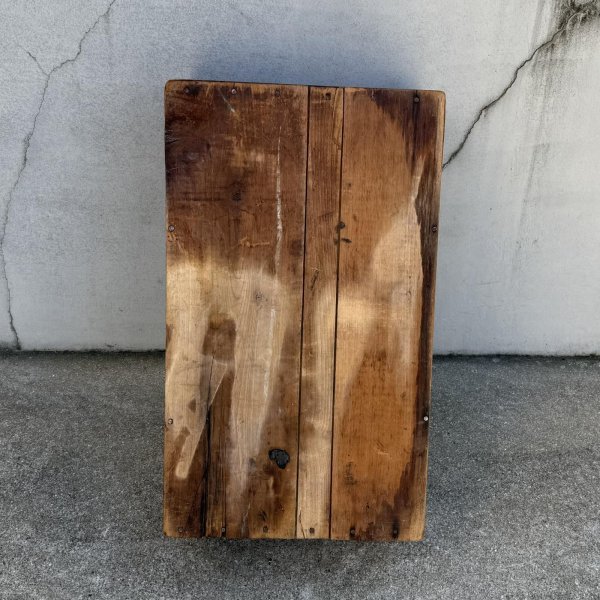 画像6: VINTAGE ANTIQUE WOOD CRATE WOODEN BOX THE AMERICAN HISTORY AND ENCYCLOPEDIA OF MUSIC ヴィンテージ アンティーク ウッドボックス 木箱 / コレクタブル 収納 ケース 店舗什器 アメリカ USA  (6)