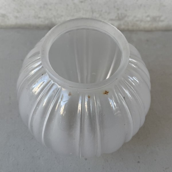 画像8: VINTAGE ANTIQUE LIGHTING ヴィンテージ アンティーク  シーリングライト 天井照明  / ライト ランプ ガラスシェード インテリア 電気 ショップ 店舗什器 E26 アメリカ (8)