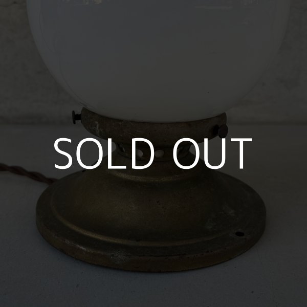 画像4: VINTAGE ANTIQUE LIGHTING ヴィンテージ アンティーク  シーリングライト 天井照明  / ライト ランプ ガラスシェード インテリア 真鍮 電気 ショップ 店舗什器 E26 アメリカ (4)