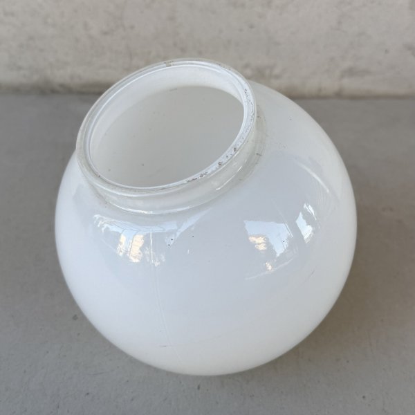 画像7: VINTAGE ANTIQUE LIGHTING ヴィンテージ アンティーク  シーリングライト 天井照明  / ライト ランプ ガラスシェード インテリア 真鍮 電気 ショップ 店舗什器 E26 アメリカ (7)