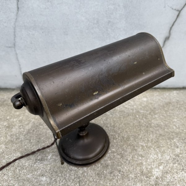 画像5: VINTAGE ANTIQUE DESKLAMP ヴィンテージ アンティーク デスクランプ スタンドライト 卓上ライト テーブルランプ 照明 /  インテリア 店舗什器 アメリカ (5)