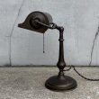 画像4: VINTAGE ANTIQUE DESKLAMP ヴィンテージ アンティーク デスクランプ スタンドライト 卓上ライト テーブルランプ 照明 /  インテリア 店舗什器 アメリカ (4)
