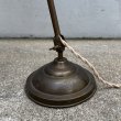 画像7: VINTAGE ANTIQUE FARIES DESKLAMP STANDLIGHT ヴィンテージ アンティーク フェアリーズ デスクライト スタンドライト 卓上照明 / コレクタブル テーブルランプ ブラス 真鍮 E26 店舗什器 BE アメリカ (7)
