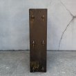 画像4: ANTIQUE VINTAGE アンティーク ヴィンテージ 昭和レトロ 古道具 くさび棚 楔棚 本棚 / 木製 収納 3段 棚 家具 古家具 古民家 蔵 うぶだし (4)