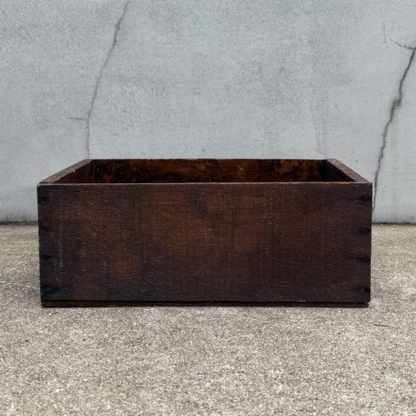 画像5: VINTAGE ANTIQUE WOOD CRATE WOODEN BOX JACK SPRAT ヴィンテージ アンティーク ウッドボックス 木箱 / コレクタブル 収納 ケース アドバタイジング 店舗什器 アメリカ  (5)
