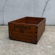 画像1: VINTAGE ANTIQUE WOOD CRATE WOODEN BOX JACK SPRAT ヴィンテージ アンティーク ウッドボックス 木箱 / コレクタブル 収納 ケース アドバタイジング 店舗什器 アメリカ  (1)