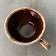 画像4: VINTAGE ANTIQUE CUP AND SAUCER ヴィンテージ アンティーク カップ＆ソーサー マグ 食器 陶器 / コーヒーカップ ブラウン 茶色 カフェ 喫茶店 店舗什器 アメリカ b (4)