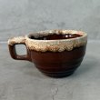 画像7: VINTAGE ANTIQUE CUP AND SAUCER ヴィンテージ アンティーク カップ＆ソーサー マグ 食器 陶器 / コーヒーカップ ブラウン 茶色 カフェ 喫茶店 店舗什器 アメリカ b (7)