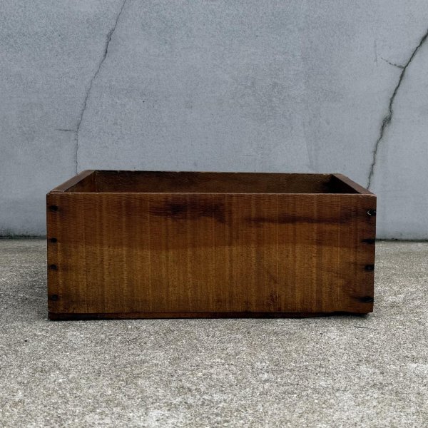 画像5: VINTAGE ANTIQUE WOOD CRATE WOODEN BOX SUNLAND ヴィンテージ アンティーク ウッドボックス 木箱 / コレクタブル 収納 ケース アドバタイジング 店舗什器 アメリカ  (5)
