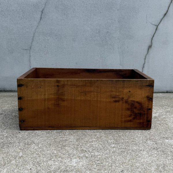 画像4: VINTAGE ANTIQUE WOOD CRATE WOODEN BOX SUNLAND ヴィンテージ アンティーク ウッドボックス 木箱 / コレクタブル 収納 ケース アドバタイジング 店舗什器 アメリカ  (4)