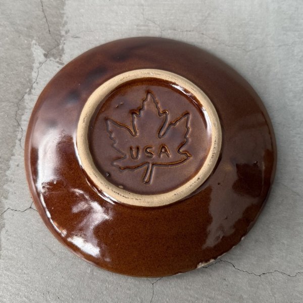 画像3: VINTAGE ANTIQUE CUP AND SAUCER ヴィンテージ アンティーク カップ＆ソーサー マグ 食器 陶器 / コーヒーカップ ブラウン 茶色 カフェ 喫茶店 店舗什器 アメリカ a (3)