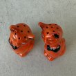 画像5: VINTAGE ANTIQUE CAT SALT AND PEPPER SHAKERS ヴィンテージ アンティーク 猫 ねこ ソルト＆ペッパー 塩胡椒入れ / 陶器 コレクタブル オブジェ 置物 雑貨 輸出用 日本製 JAPAN (5)