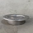 画像4: VINTAGE ANTIQUE WILTON COLUMBIA WINE BOTTLE COASTER ヴィンテージ アンティーク  ウィルトン トレー プレート ワインボトルコースター / インテリア ピューター 小物入れ 雑貨 店舗什器 アメリカ (4)