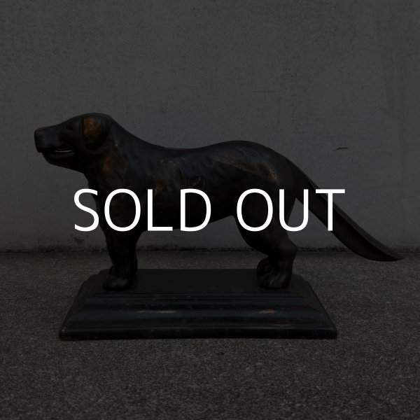 画像5: VINTAGE ANTIQUE JAPANNED NUTCRACKER CROWES IRON WORKS DOG ヴィンテージ アンティーク ジャパンド ジャパンフィニッシュ くるみ割り ナッツクラッカー 犬 / コレクタブル ディスプレイ オブジェ キャストアイアン 鋳物 置物 動物 雑貨 アメリカ (5)