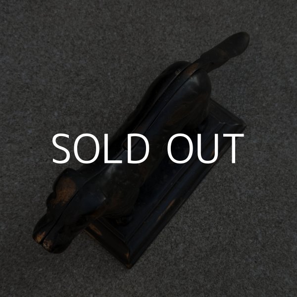 画像6: VINTAGE ANTIQUE JAPANNED NUTCRACKER CROWES IRON WORKS DOG ヴィンテージ アンティーク ジャパンド ジャパンフィニッシュ くるみ割り ナッツクラッカー 犬 / コレクタブル ディスプレイ オブジェ キャストアイアン 鋳物 置物 動物 雑貨 アメリカ (6)