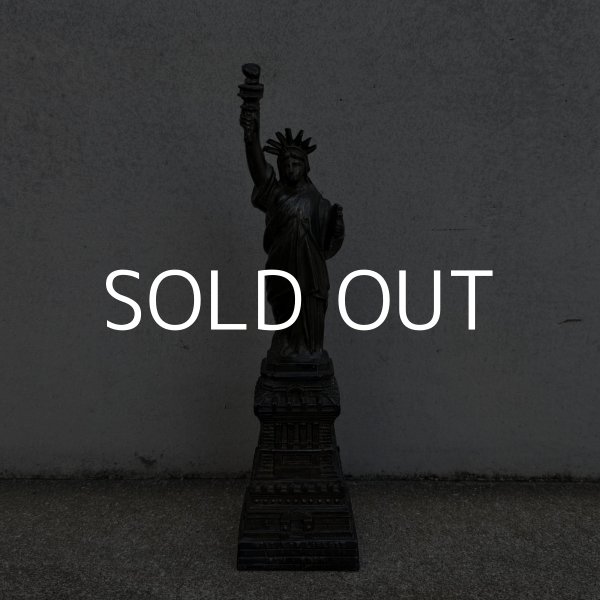画像1: VINTAGE ANTIQUE STATUE OF LIBERTY ヴィンテージ アンティーク 自由の女神 / コレクタブル オブジェ インテリア ディスプレイ 置物 雑貨 アメリカ (1)