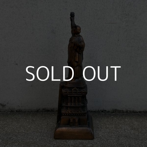 画像4: VINTAGE ANTIQUE STATUE OF LIBERTY THERMOMETER ヴィンテージ アンティーク 自由の女神 温度計 / コレクタブル オブジェ インテリア ディスプレイ 置物 雑貨 アメリカ (4)