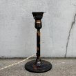 画像4: VINTAGE ANTIQUE JAPANNED DESKLAMP ヴィンテージ アンティーク ジャパンド ジャパンフィニッシュ デスクランプ スタンドライト 卓上ライト 照明 / テーブルランプ コレクタブル 店舗什器 アメリカ (4)