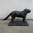 画像4: VINTAGE ANTIQUE JAPANNED NUTCRACKER CROWES IRON WORKS DOG ヴィンテージ アンティーク ジャパンド ジャパンフィニッシュ くるみ割り ナッツクラッカー 犬 / コレクタブル ディスプレイ オブジェ キャストアイアン 鋳物 置物 動物 雑貨 アメリカ (4)