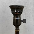 画像6: VINTAGE ANTIQUE JAPANNED DESKLAMP ヴィンテージ アンティーク ジャパンド ジャパンフィニッシュ デスクランプ スタンドライト 卓上ライト 照明 / テーブルランプ コレクタブル 店舗什器 アメリカ (6)