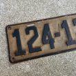 画像4: VINTAGE ANTIQUE LICENSE PLATE ヴィンテージ アンティーク ナンバープレート ライセンスプレート / インダストリアル モーター系 ガレージ ディスプレイ 車 店舗 1922年 イリノイ アメリカ (4)