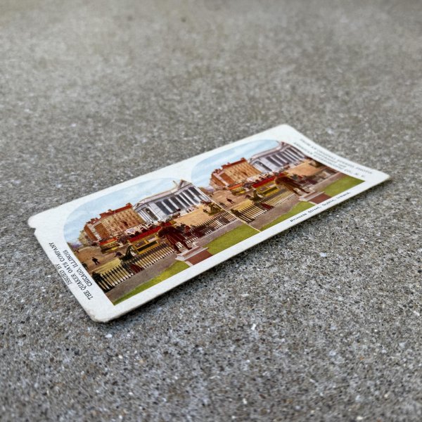 画像3: VINTAGE ANTIQUE STEREOSCOP PHOTO ヴィンテージ アンティーク ステレオスコープ 写真 ステレオカード / コレクタブル ディスプレイ インテリア アメリカ D (3)