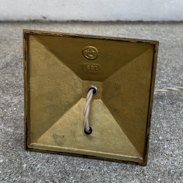 画像8: VINTAGE ANTIQUE DESKLAMP B&H ヴィンテージ アンティーク デスクランプ スタンドライト 卓上ライト 照明 / テーブルランプ コレクタブル インテリア 真鍮 E26 店舗什器 アメリカ (8)