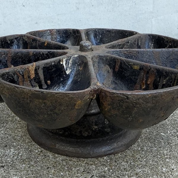 画像9: VINTAGE ANTIQUE STAR NAIL CUP ヴィンテージ アンティーク ネイルカップ 釘入れ / ディスプレイ インダストリアル 小物入れ パーツ入れ キャストアイアン 鋳物 店舗什器 アメリカ b (9)