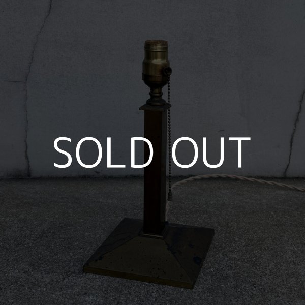 画像1: VINTAGE ANTIQUE DESKLAMP B&H ヴィンテージ アンティーク デスクランプ スタンドライト 卓上ライト 照明 / テーブルランプ コレクタブル インテリア 真鍮 E26 店舗什器 アメリカ (1)