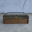 画像4: VINTAGE ANTIQUE JOHNSTON BISCUIT SHOWCASE ヴィンテージ アンティーク ショーケース ビスケット / ディスプレイ ケース 箱 陳列 小物入れ 店舗什器 アメリカ (4)