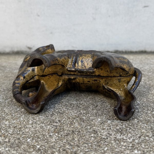 画像8: VINTAGE ANTIQUE AC WILLIAMS ELEPHANT PIGGY BANK ヴィンテージ アンティーク 象 コインバンク マネーバンク 貯金箱  / コレクタブル オブジェ インテリア ディスプレイ キャストアイアン 動物 置物 雑貨 アメリカ (8)
