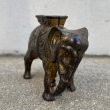 画像6: VINTAGE ANTIQUE AC WILLIAMS ELEPHANT PIGGY BANK ヴィンテージ アンティーク 象 コインバンク マネーバンク 貯金箱  / コレクタブル オブジェ インテリア ディスプレイ キャストアイアン 動物 置物 雑貨 アメリカ (6)