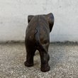 画像3: VINTAGE ANTIQUE ELEPHANT PIGGY BANK ヴィンテージ アンティーク 象 コインバンク マネーバンク 貯金箱 / コレクタブル オブジェ インテリア ディスプレイ キャストアイアン 動物 置物 雑貨 アメリカ (3)