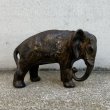 画像4: VINTAGE ANTIQUE ELEPHANT PIGGY BANK ヴィンテージ アンティーク 象 コインバンク マネーバンク 貯金箱 / コレクタブル オブジェ インテリア ディスプレイ キャストアイアン 動物 置物 雑貨 アメリカ (4)