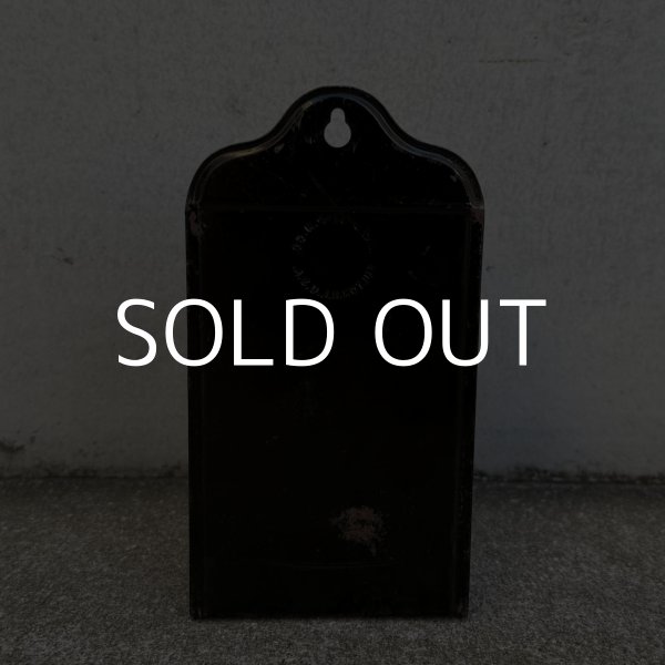 画像3: VINTAGE ANTIQUE  MATCH HOLDER ヴィンテージ アンティーク マッチ箱ホルダー ボックス / コレクタブル ケース アドバタイジング ディスプレイ ウォールインテリア 企業物 喫煙具 アメリカ (3)