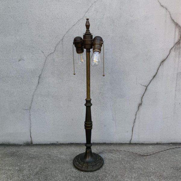 画像1: VINTAGE ANTIQUE DESKLAMP REMBRANDT ヴィンテージ アンティーク デスクランプ スタンドライト テーブルランプ 卓上ライト 照明 2灯 / コレクタブル E26 店舗什器 アメリカ (1)
