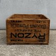 画像4: VINTAGE ANTIQUE WOOD CRATE WOODEN BOX RYZON BAKING POWDER ヴィンテージ アンティーク ウッドボックス 木箱 / コレクタブル 収納 ケース アドバタイジング 企業物 店舗什器 アメリカ  (4)