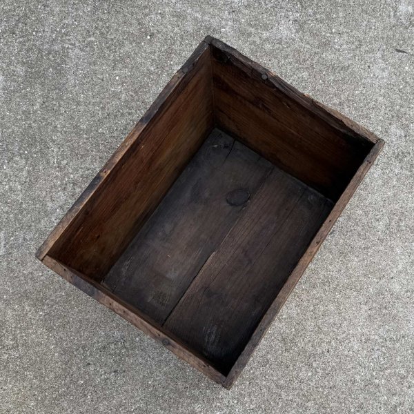 画像6: VINTAGE ANTIQUE WOOD CRATE WOODEN BOX ROYAL BAKING POWDER CO ヴィンテージ アンティーク ウッドボックス 木箱 / コレクタブル 収納 ケース アドバタイジング 企業物 店舗什器 アメリカ  (6)