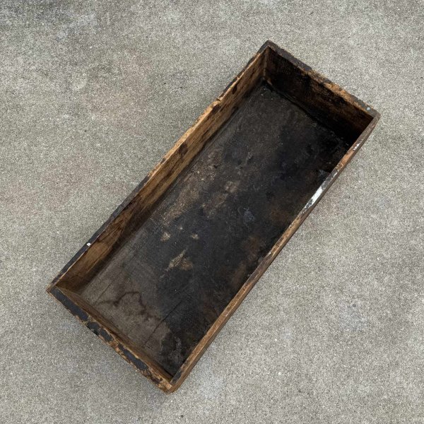 画像6: VINTAGE ANTIQUE WOOD CRATE WOODEN BOX BPS PAINTS ヴィンテージ アンティーク ウッドボックス 木箱 / コレクタブル 収納 ケース アドバタイジング 企業物 店舗什器 アメリカ  (6)