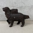 画像5: VINTAGE ANTIQUE A.C.WILLIAMS PIGGY BANK ST BERNARD RESCUE DOG ヴィンテージ アンティーク コインバンク 貯金箱 セントバーナード 犬 / コレクタブル オブジェ キャストアイアン 救助犬 置物 雑貨 鋳物 アメリカ (5)