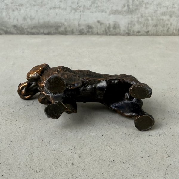 画像7: VINTAGE ANTIQUE DOG ヴィンテージ アンティーク コッカースパニエル 犬 / コレクタブル オブジェ インテリア ディスプレイ キャストアイアン スーベニア 記念品 動物 置物 雑貨 アメリカ (7)