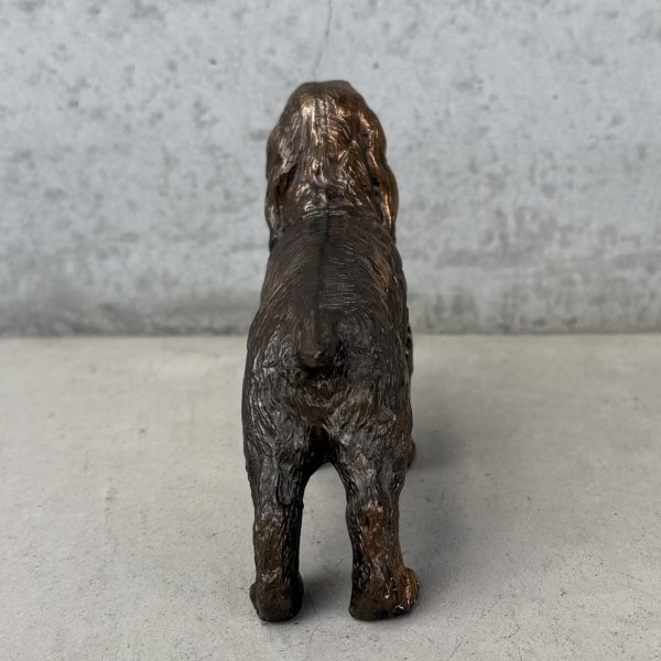 画像3: VINTAGE ANTIQUE DOG ヴィンテージ アンティーク コッカースパニエル 犬 / コレクタブル オブジェ インテリア ディスプレイ キャストアイアン ペーパーウェイト 置物 アメリカ (3)