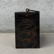 画像5: VINTAGE ANTIQUE COIN BANK JAPANNED W.F.BURNS CO. ヴィンテージ アンティーク コインバンク マネーバンク 貯金箱 ジャパンド ジャパンフィニッシュ / コレクタブル オブジェ インテリア ノベルティー 銀行 アメリカ USA (7) (5)