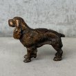 画像2: VINTAGE ANTIQUE DOG ヴィンテージ アンティーク コッカースパニエル 犬 / コレクタブル オブジェ インテリア ディスプレイ キャストアイアン スーベニア 記念品 動物 置物 雑貨 アメリカ (2)