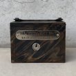 画像2: VINTAGE ANTIQUE COIN BANK JAPANNED W.F.BURNS CO. ヴィンテージ アンティーク コインバンク マネーバンク 貯金箱 ジャパンド ジャパンフィニッシュ / コレクタブル オブジェ インテリア ノベルティー 銀行 アメリカ USA (7) (2)
